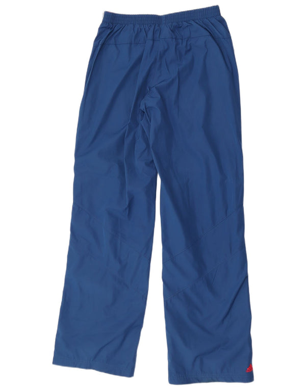 Adidas Dame Graphic Straight Chino Bukser UK 10 Small W28 L32 Blue