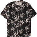 JACK & JONES Mens T-Shirt Top Small Black Cotton Hawaiian Vintage Jack & Jones and Second-Hand Jack & Jones from Messina Hembry 