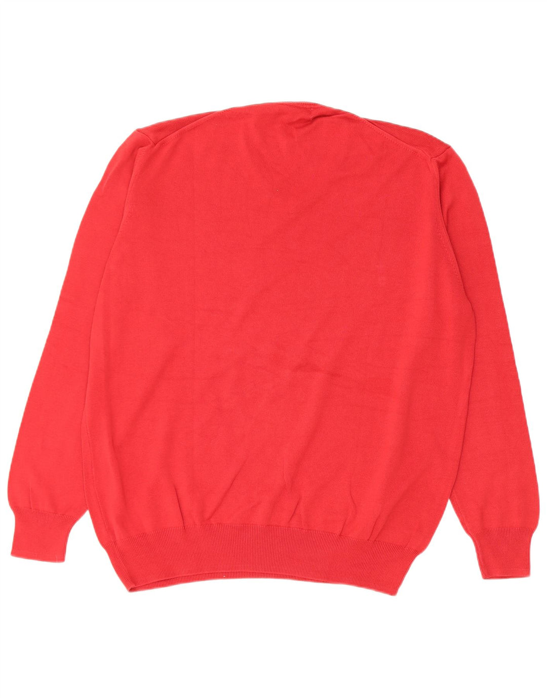 Zara Herre V-hals sweater XL Rød