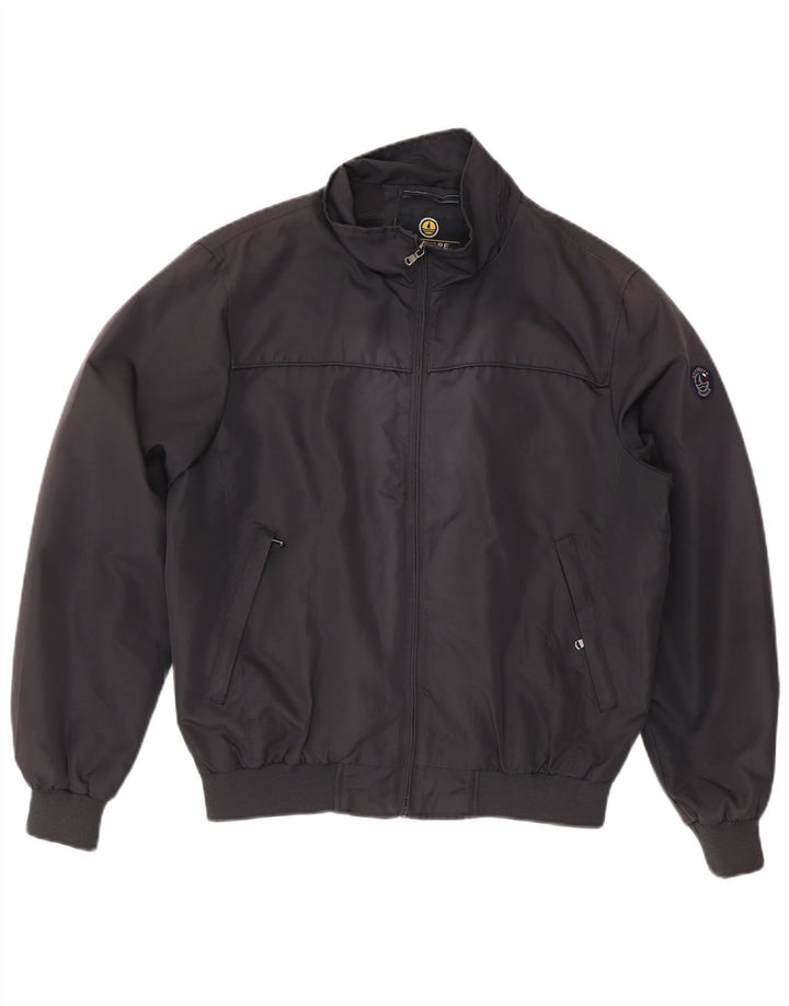 Navigare Bomberjakke til mænd UK 40 Large Navy Blue Polyester