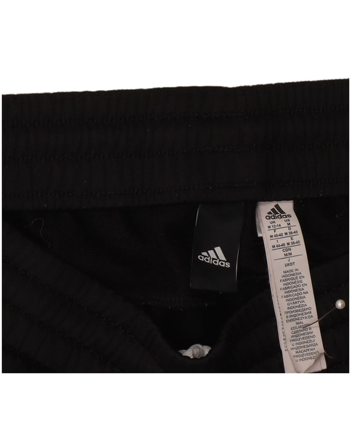 Adidas Træningsdragtsbukser til kvinder UK 12/14 Medium Sort Polyester