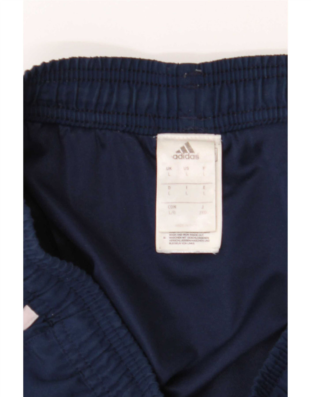 Adidas Herre Munster Rugby Sports Shorts Large Navy Blue Polyester