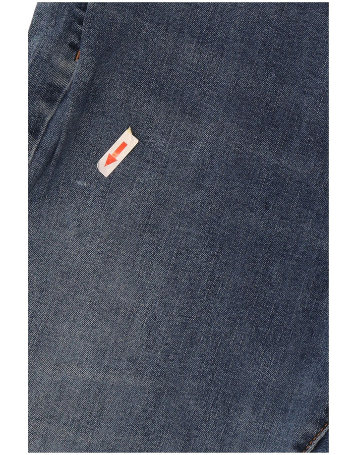 Marks & Spencer Herre Regular Straight Jeans W36 L33 Blue Cotton