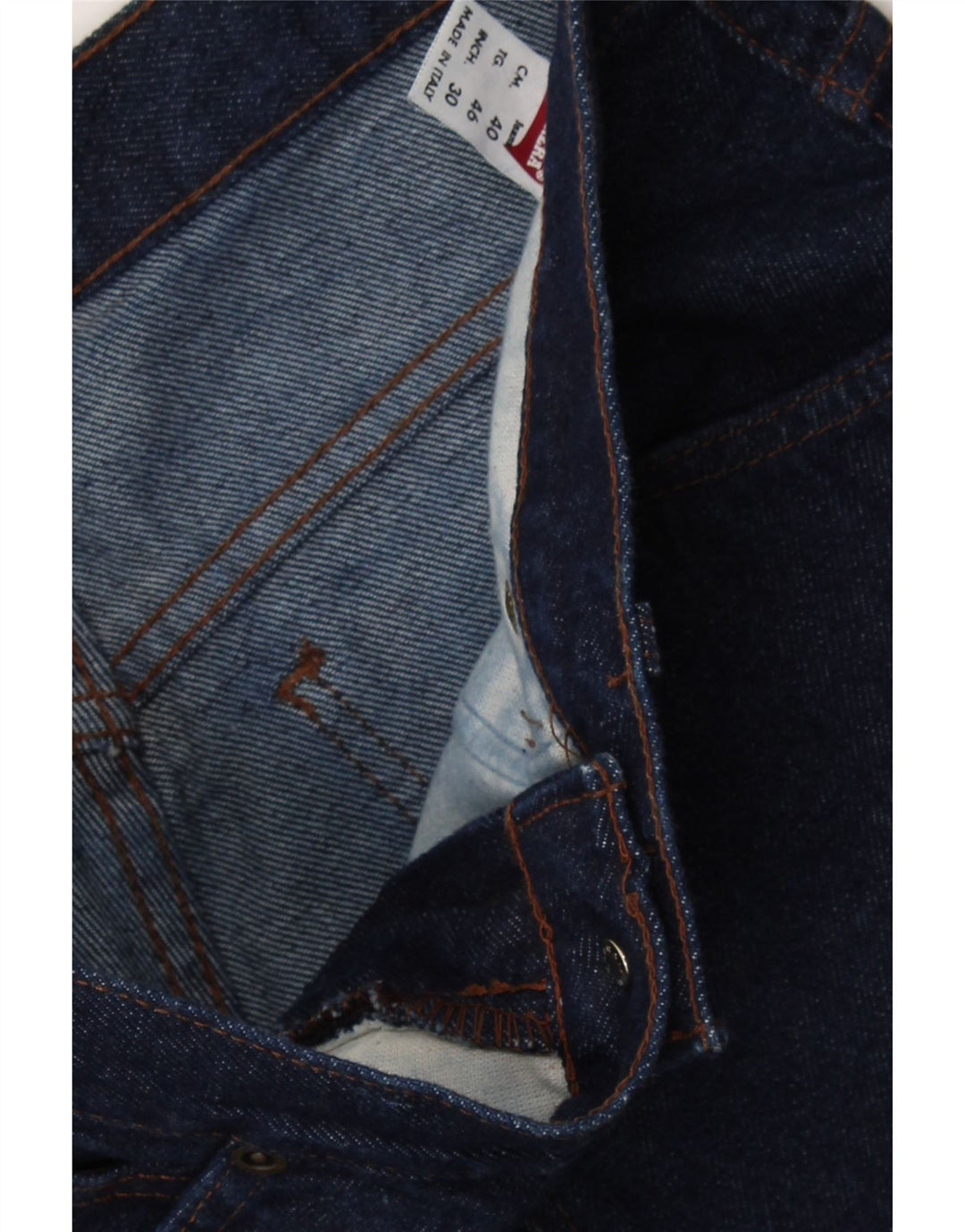 CARRERA Womens Straight Jeans W30 L32 Navy Blue Cotton Vintage Carrera and Second-Hand Carrera from Messina Hembry 