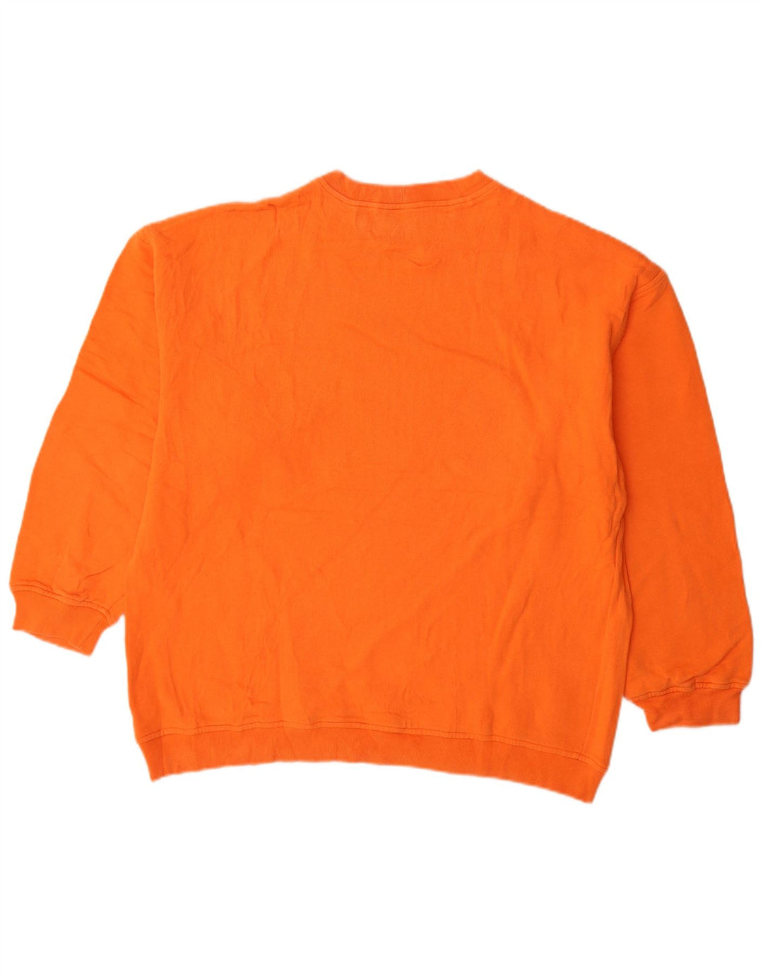 Stefanel Herre Grafisk Sweatshirt Jumper XL Orange