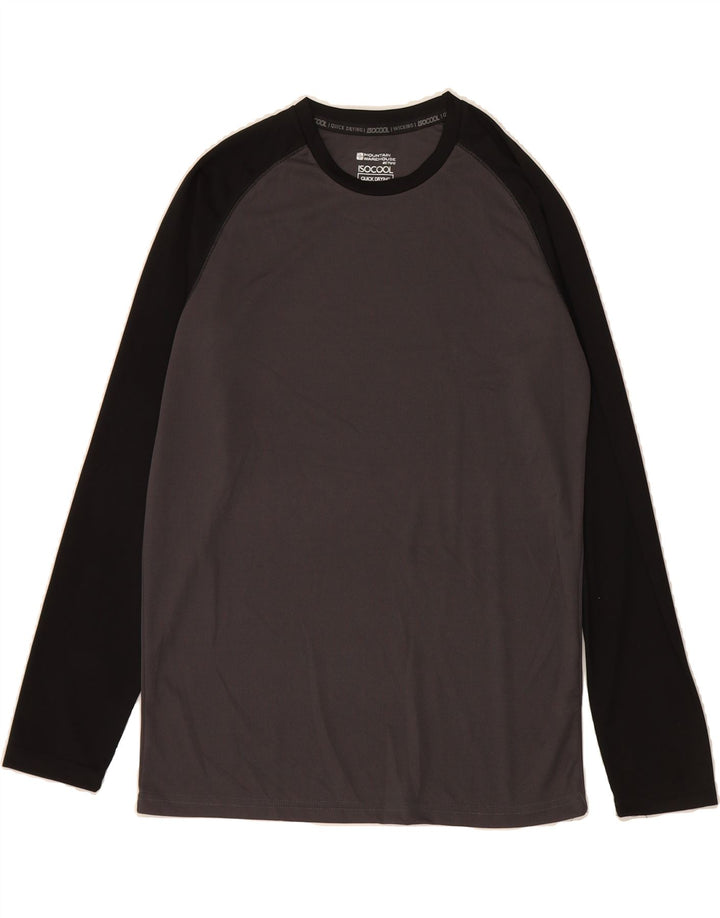 MOUNTAIN WAREHOUSE Mens Top Long Sleeve Medium Grey Colourblock Polyester Vintage Mountain Warehouse and Second-Hand Mountain Warehouse from Messina Hembry 