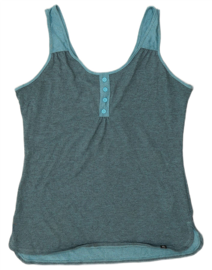 The North Face Damevest Top UK 14 Large Blue Polyester