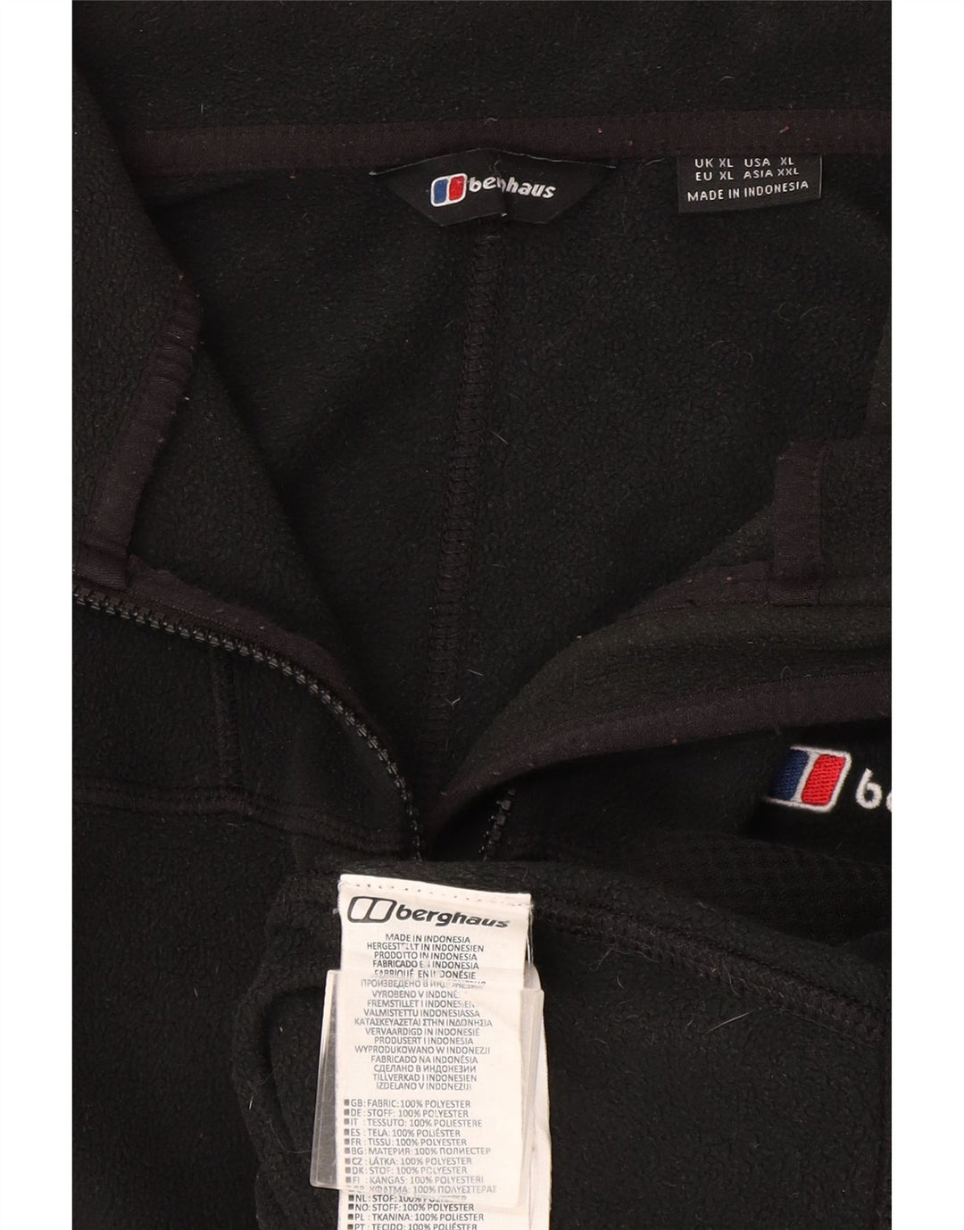 Berghaus Herre Fleecejakke UK 42 XL Grå Polyester