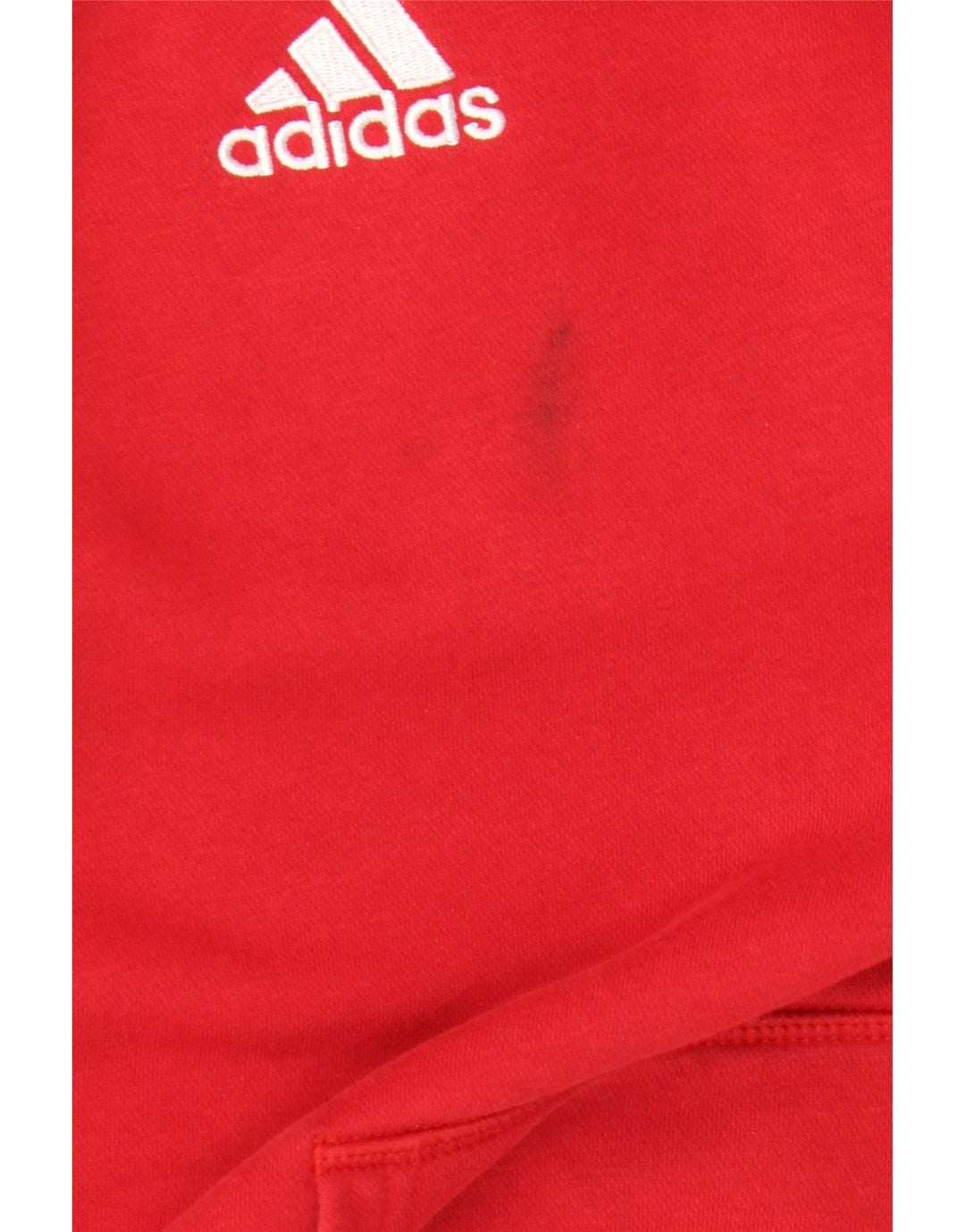 Adidas hættetrøje til mænd, stor rød bomuld