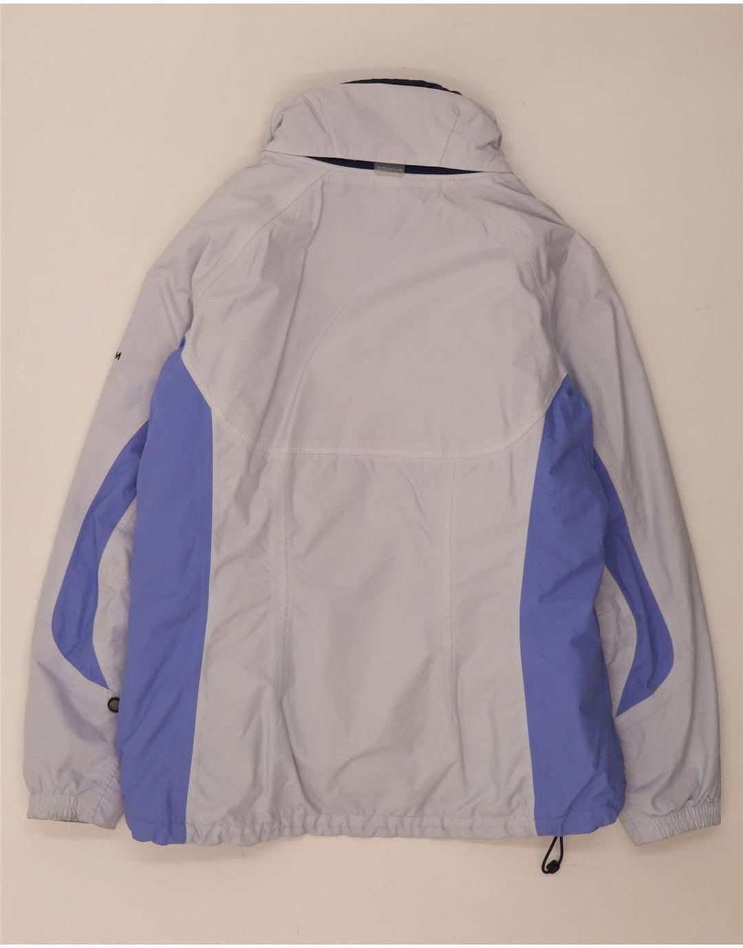 Columbia Dame Titanium Oversized Skijakke UK 16 Large Grey Colourblock