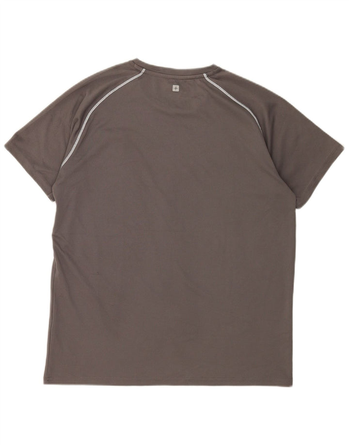 MOUNTAIN WAREHOUSE Herre IsoCool T-Shirt Top Stor Grå
