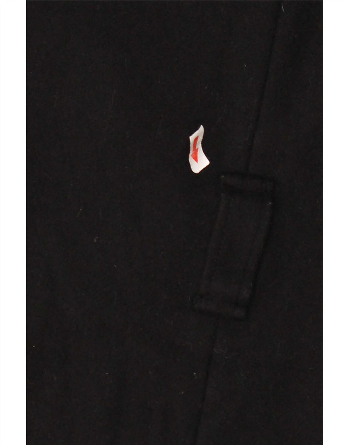 French Connection Dame Oversized Overfrakke UK 12 Medium Sort Uld