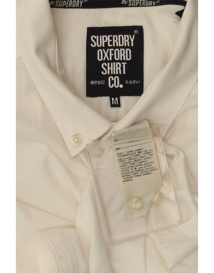 Superdry herreskjorte medium hvid bomuld