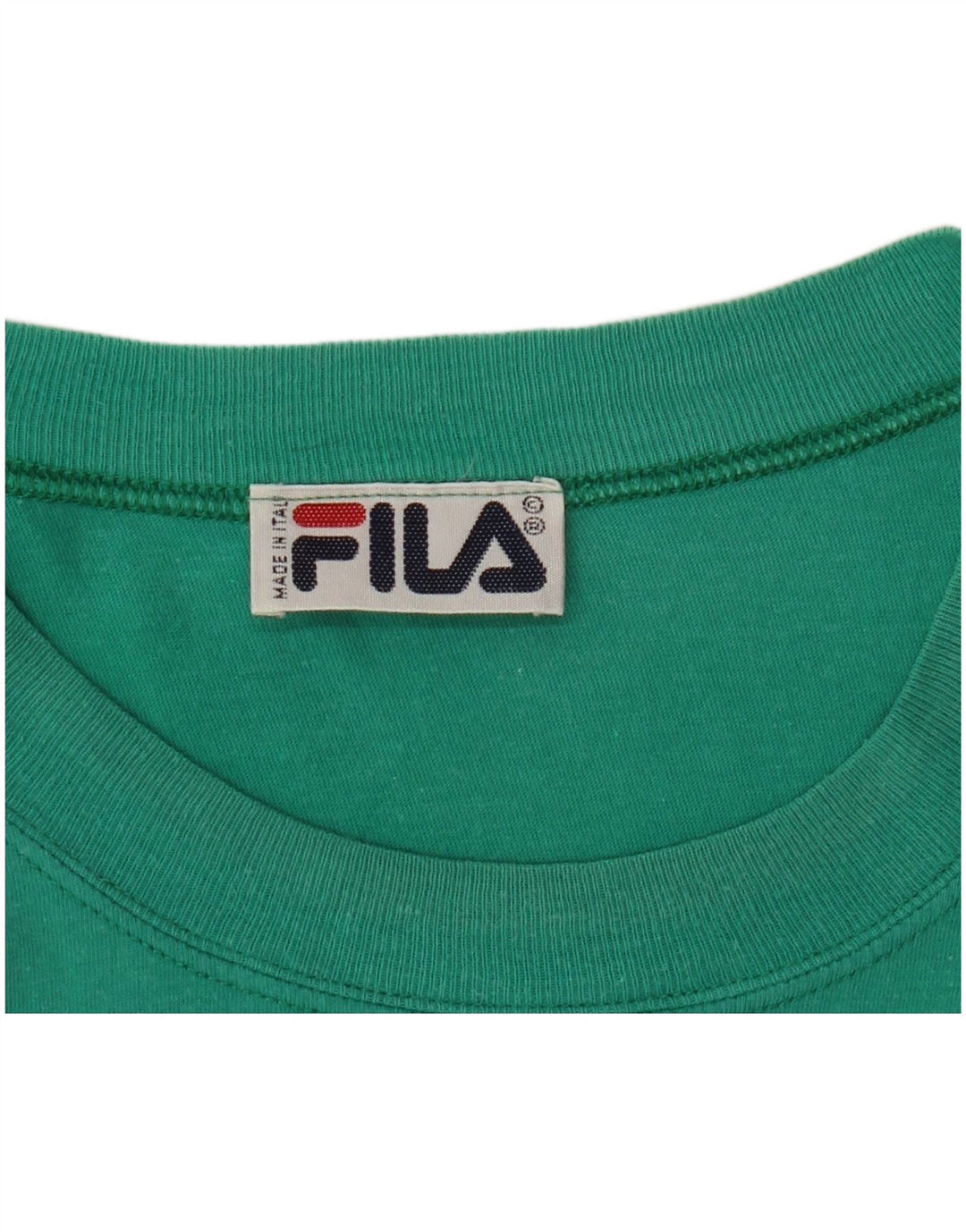 Fila Herre Grafisk T-Shirt Top XL Grøn
