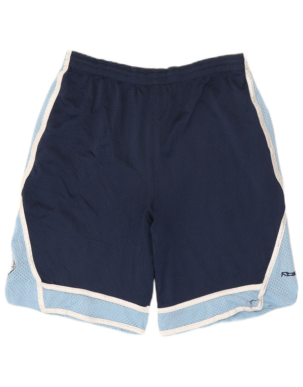 REEBOK Sportshorts til mænd XL Marineblå Colourblock Polyester
