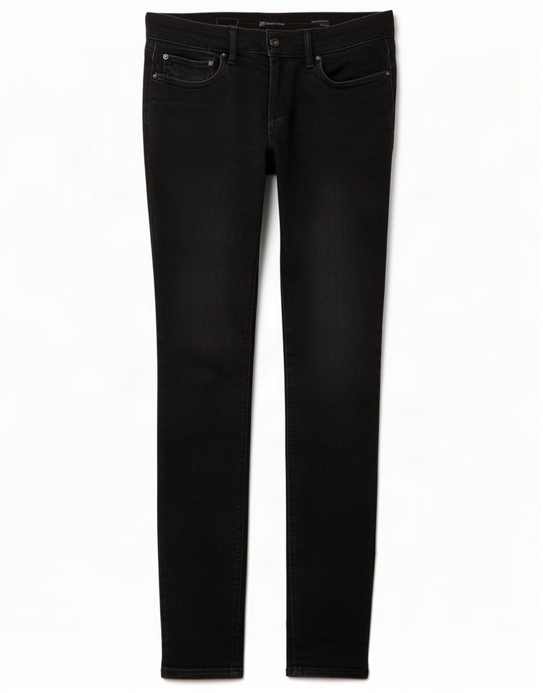 Levi's Dame Slim Jeans W28 L34 Sort Bomuld