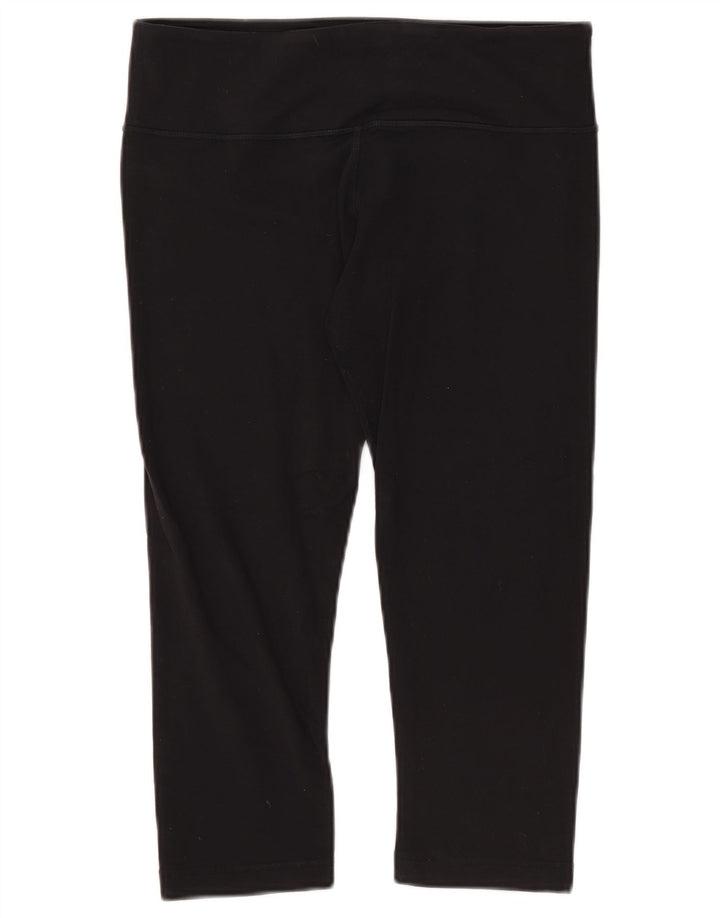 Lululemon Dame Capri Leggings US 8 Medium Sort Syntetisk