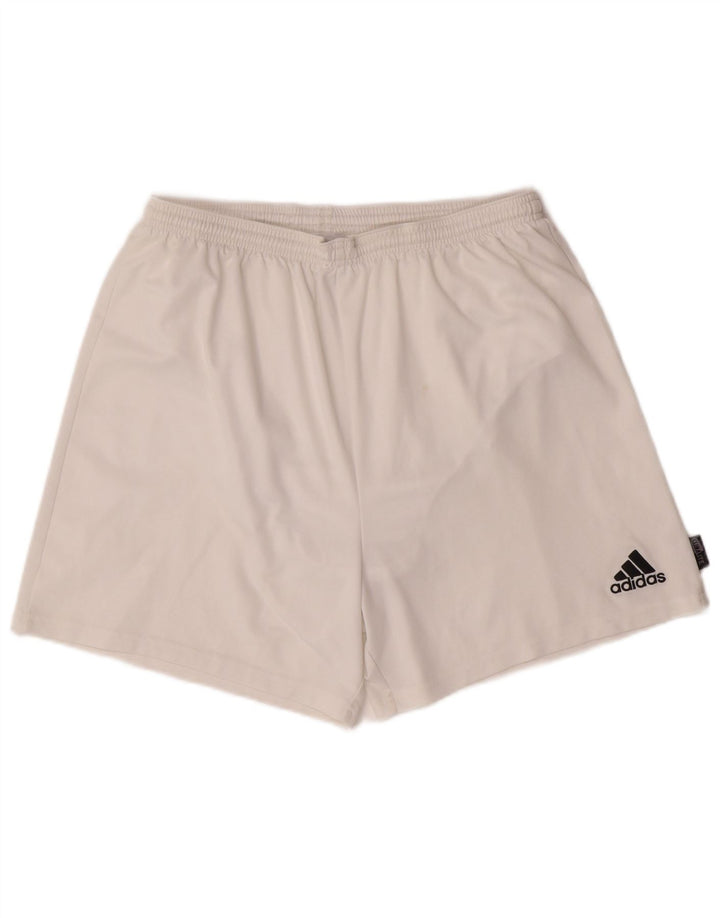 ADIDAS Herre Climalite Sportshorts XL Hvid Polyester