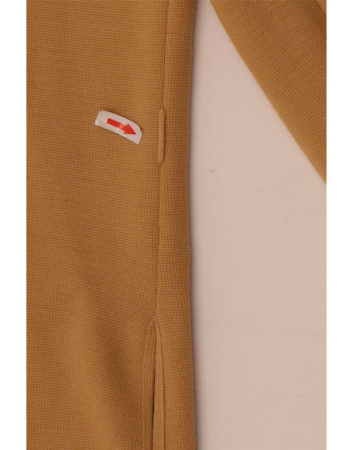 Luisa Spagnoli Dame Cardigan Sweater UK 14 Medium Beige Uld