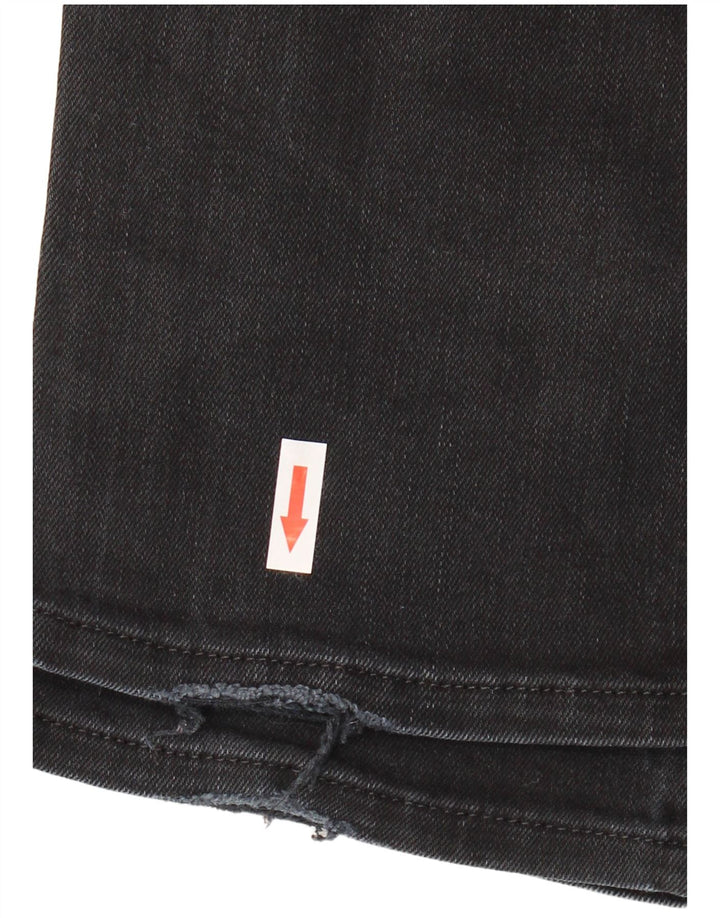 Hugo Boss Herre Slim Jeans W34 L32 Sort Bomuld