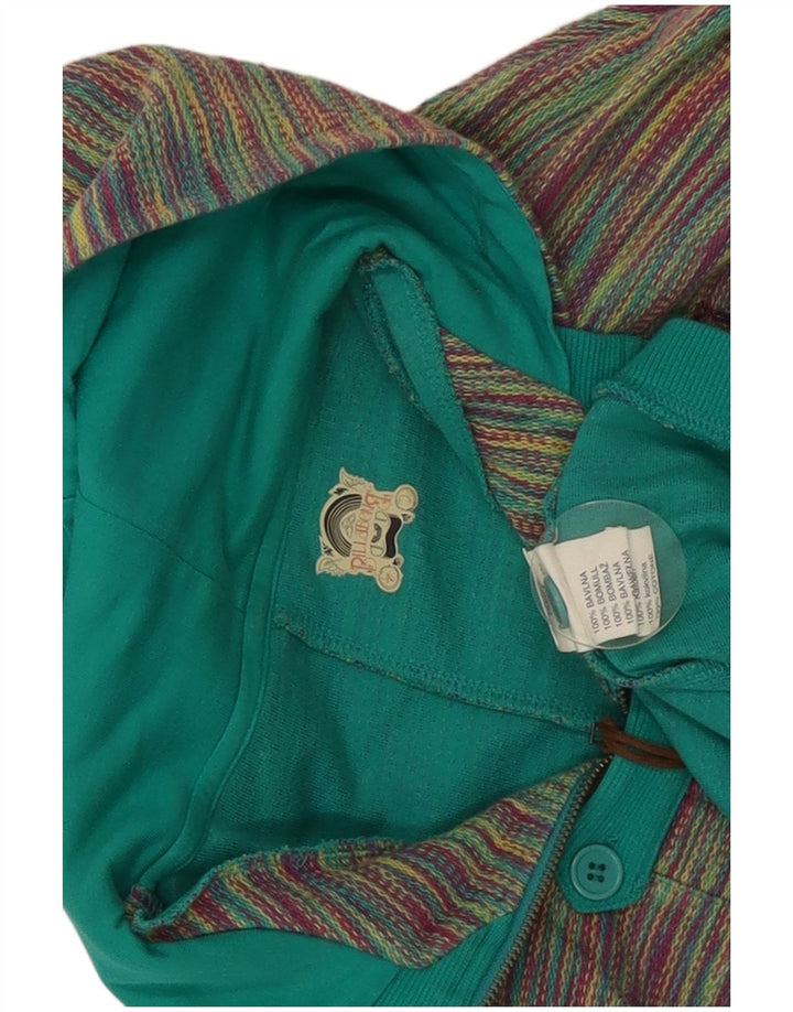 Billabong Dame Grafisk Hættetrøje Sweater UK 12 Medium Flerfarvet