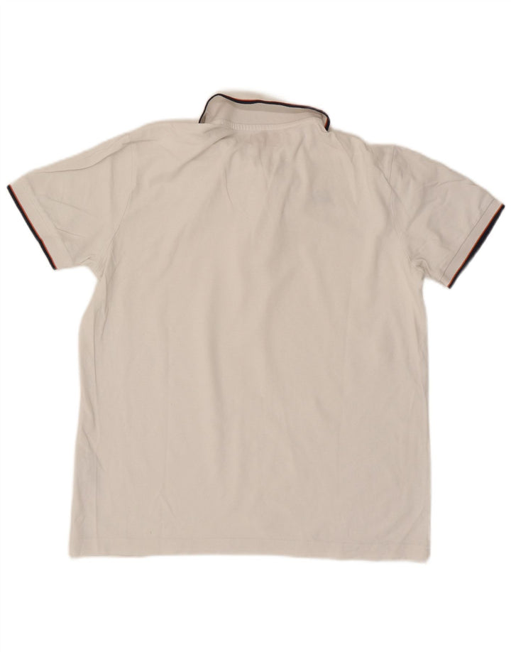Kappa Herre Polo Shirt Large White