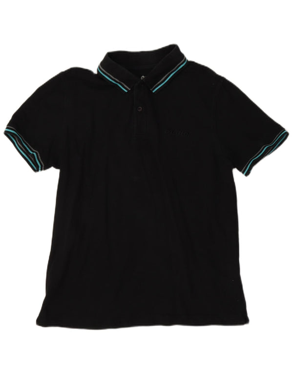 Lotto Herre Polo Shirt Lille Sort Bomuld