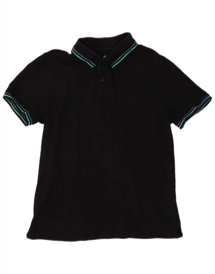 Lotto Herre Polo Shirt Lille Sort Bomuld