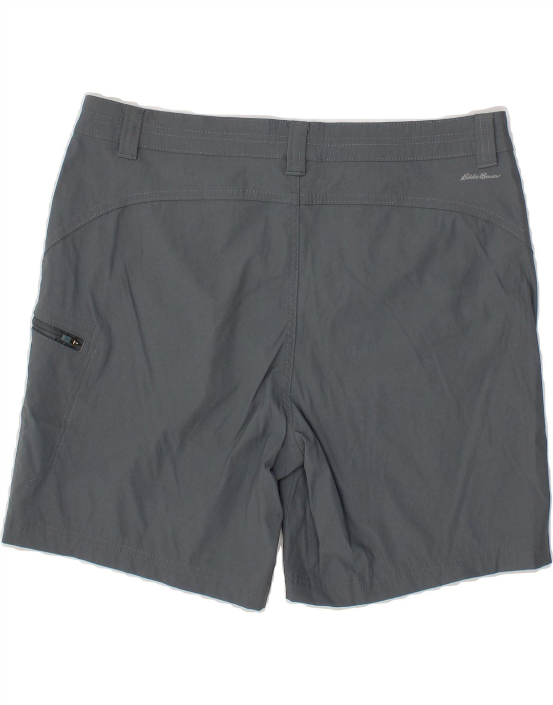 EDDIE BAUER Womens Cargo Shorts US 14 XL W36  Grey Nylon Vintage Eddie Bauer and Second-Hand Eddie Bauer from Messina Hembry 
