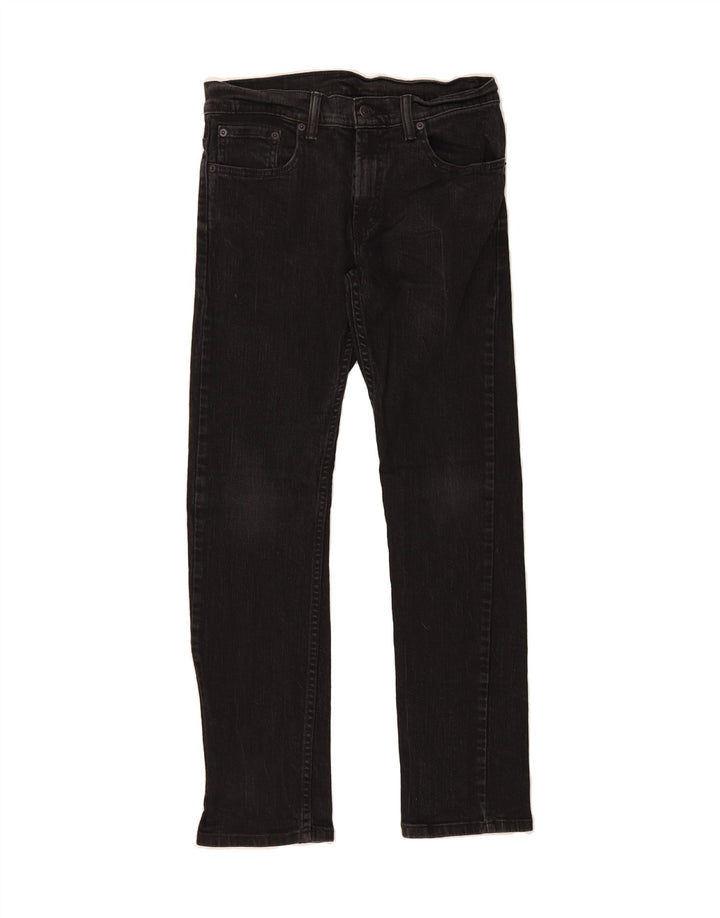 LEVI'S Womens 511 Slim Jeans W29 L29 Black Cotton Vintage Levi's and Second-Hand Levi's from Messina Hembry 