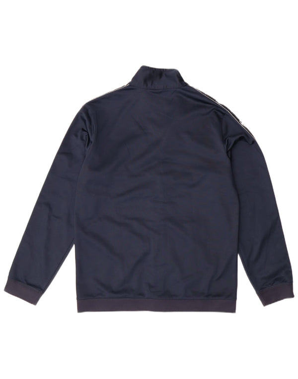 CHAMPION Træningsdragt til drenge Topjakke 13-14 år XL Navy Blue Colourblock
