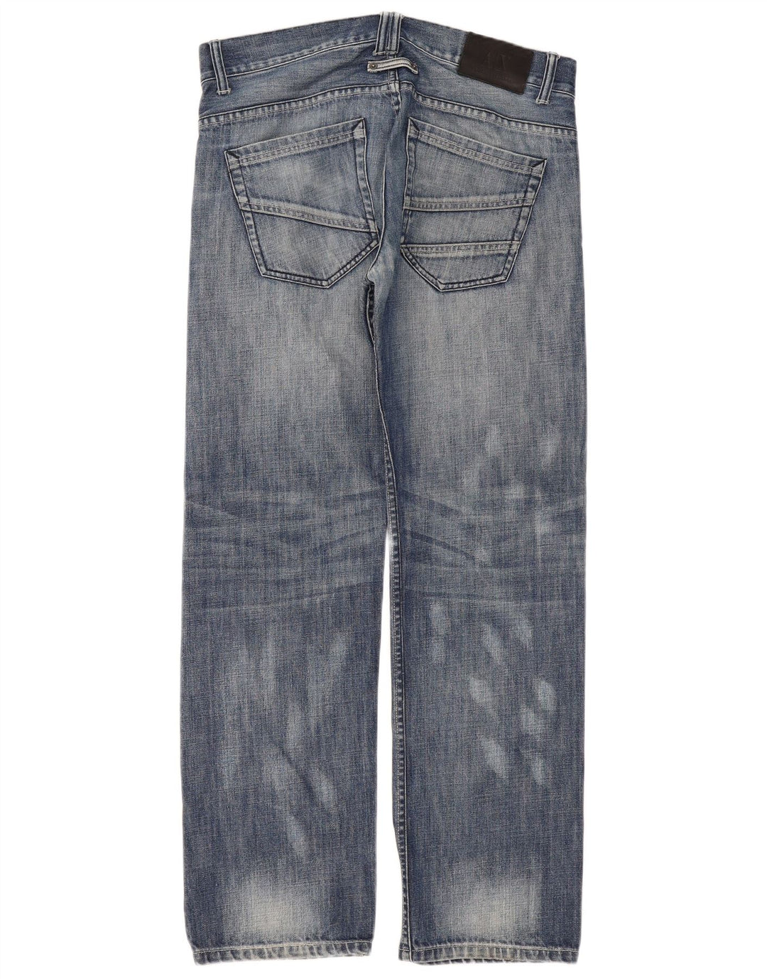 Armani Exchange Herre løse jeans W32 L32 Blå Bomuld