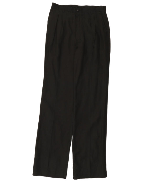Vintage Herre Pegged Chino Bukser W30 L36 Sort Viscose