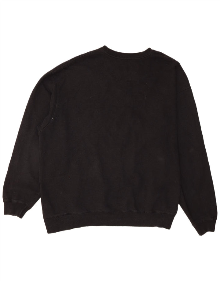 Champion Herre Sweatshirt Jumper 3XL Sort Bomuld