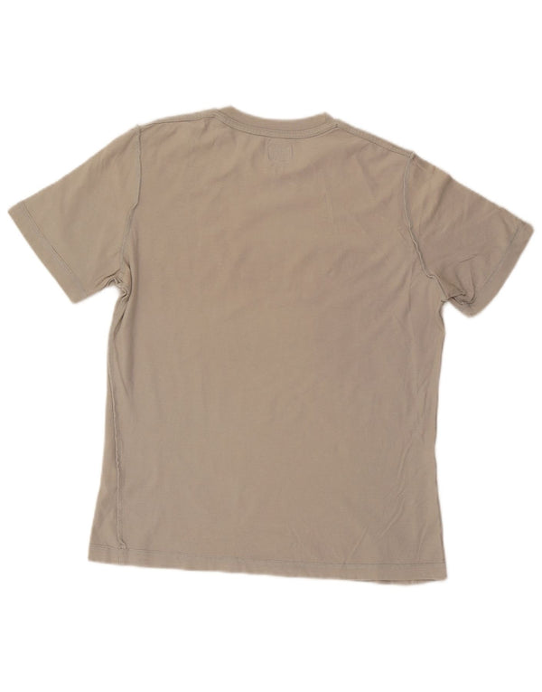 Calvin Klein Mens Graphic T-Shirt Top Large Grey Spotted Cotton