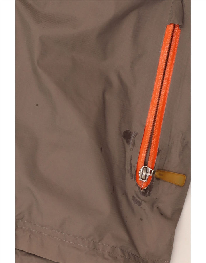 Helly Hansen Regnjakke til mænd UK 40 Stor Grå Nylon