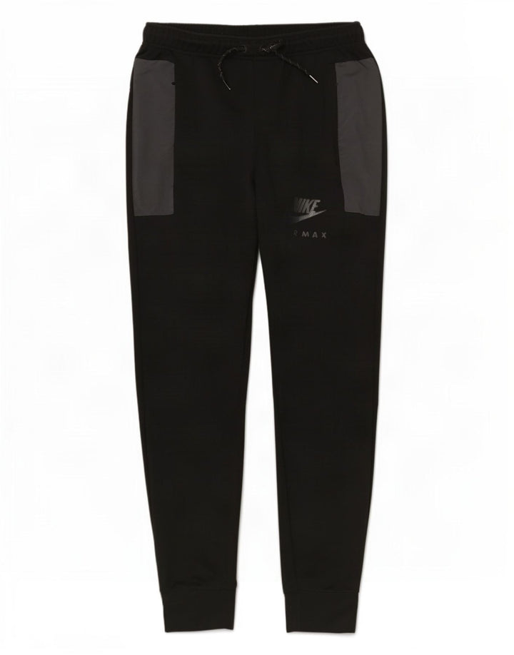Nike Træningsdragt bukser til mænd Joggers Large Sort Colourblock Polyester