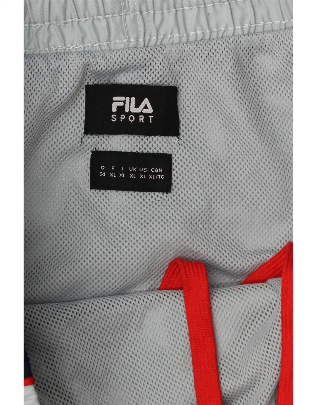 Fila Badeshorts til mænd XL Grå Colourblock Polyester