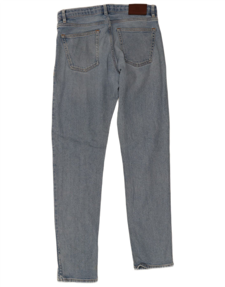 Massimo Dutti Herre Slim Jeans EU 40 Medium W31 L33 Blå