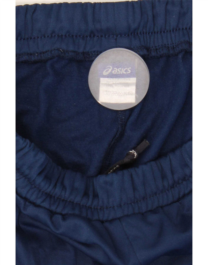 Asics Herre træningsdragt Bukser Joggers Large Navy Blue Polyester