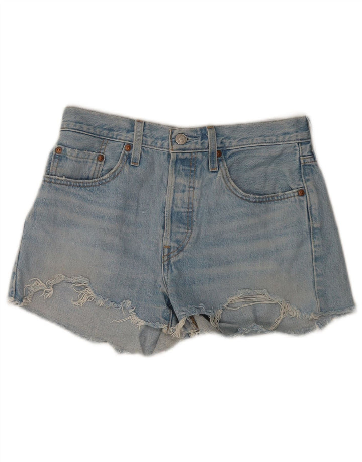Levi's denimshorts til kvinder W27 Små blå bomuld