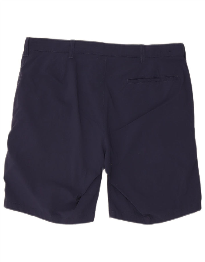 J. Crew Gramercy Chino-shorts til kvinder W34 Stor marineblå nylon