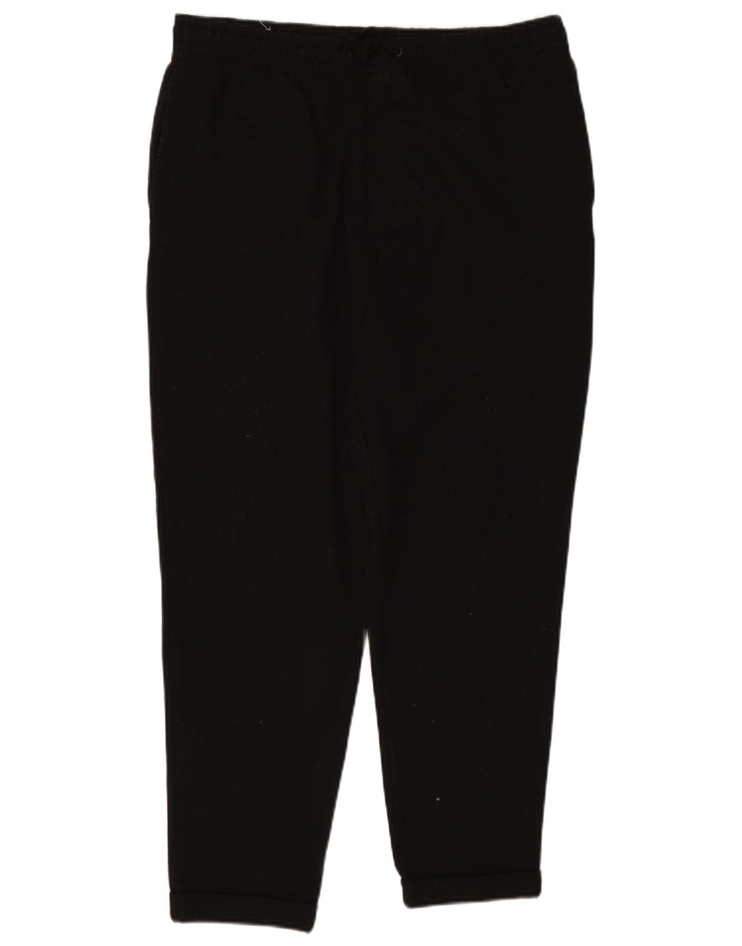 Zara Herre Tapered Chino Bukser Large W32 L28 Sort Polyester