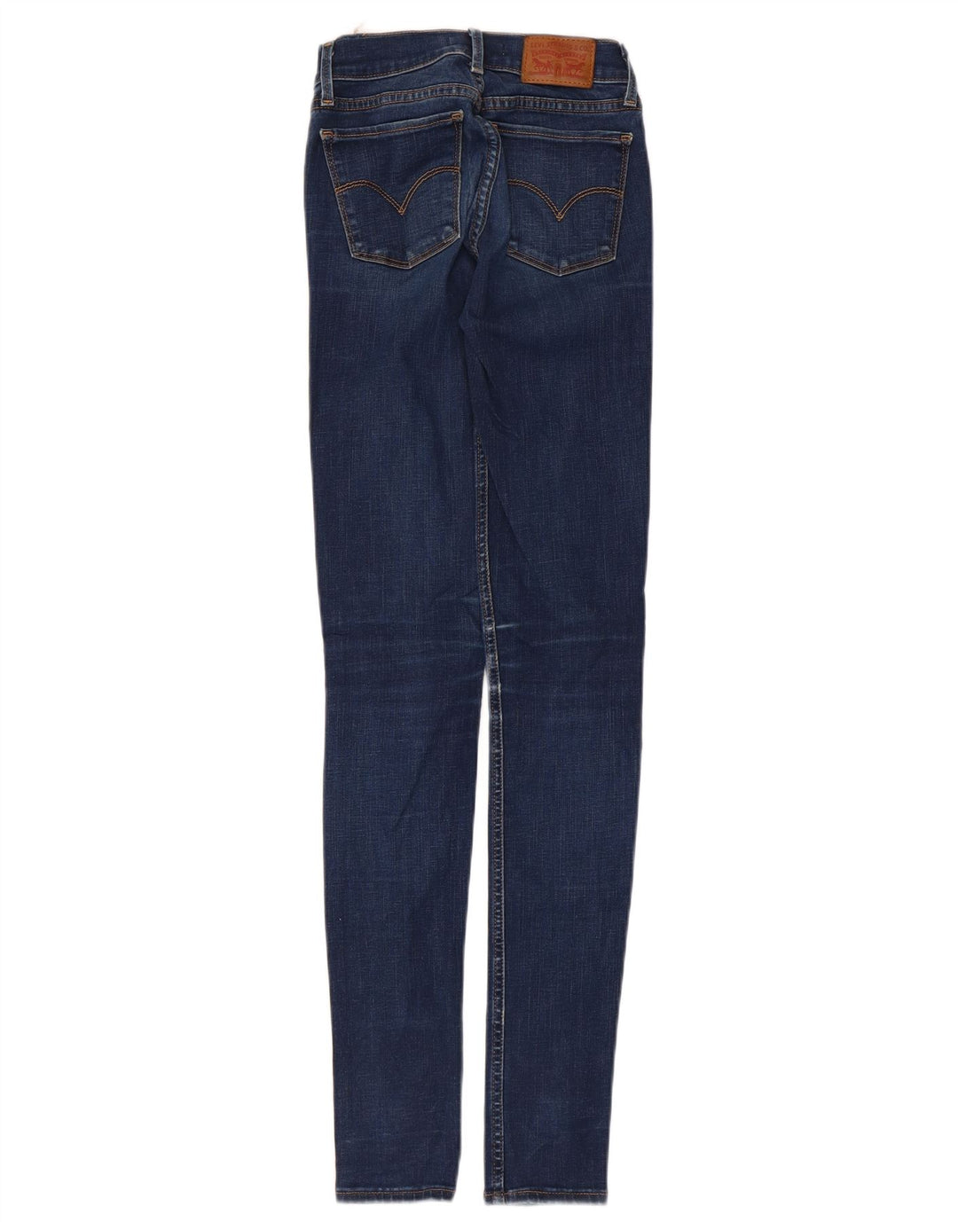 Levi's Dame 710 Super Skinny Jeans W23 L32 Blå Bomuld