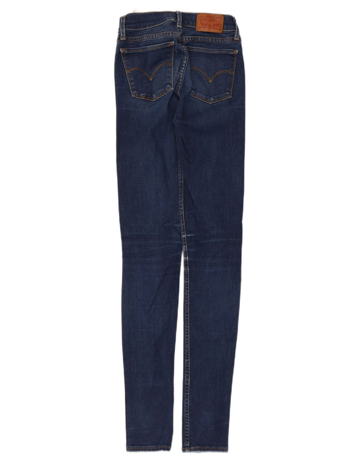 Levi's Dame 710 Super Skinny Jeans W23 L32 Blå Bomuld