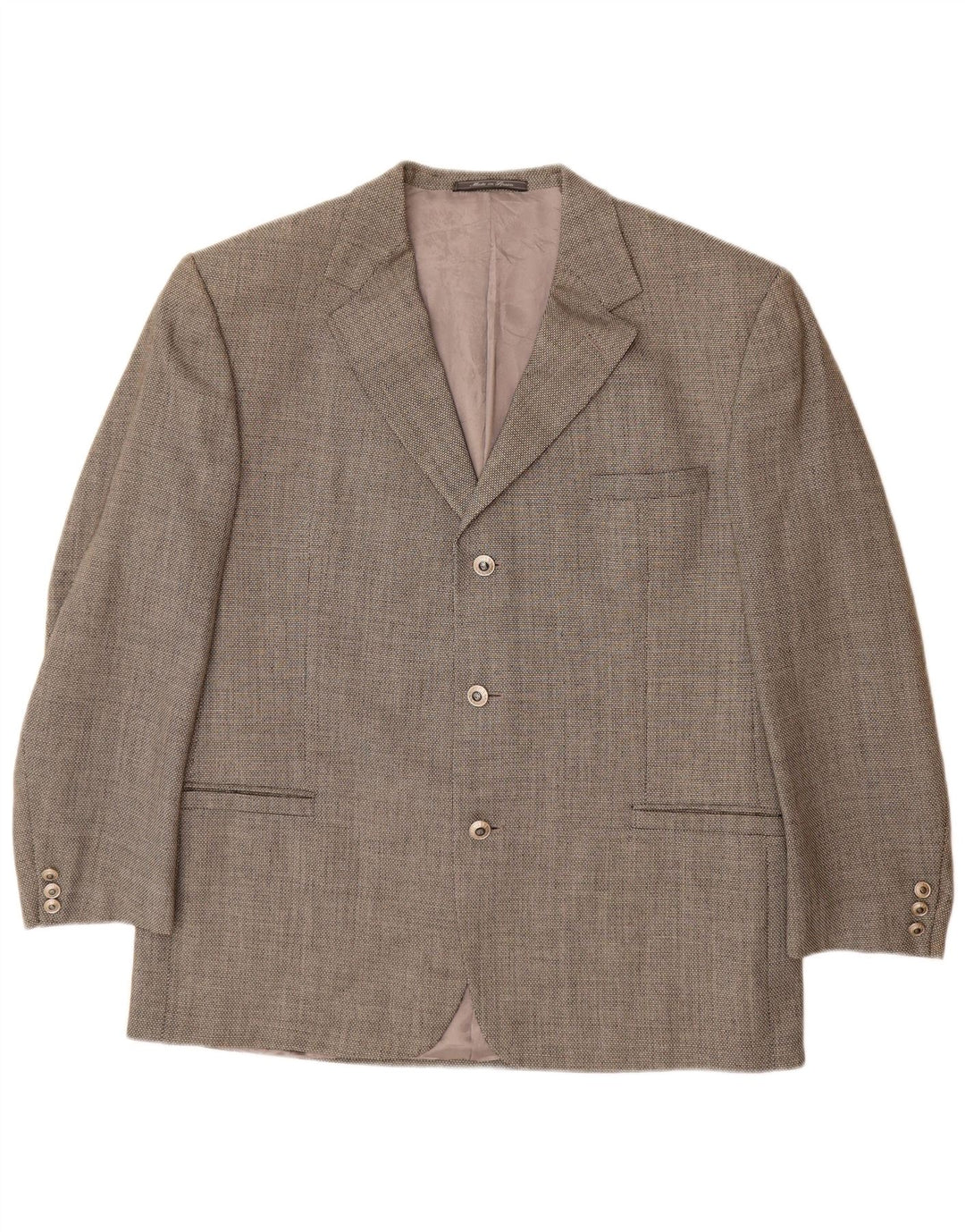 VERSACE Herre 3-knaps blazerjakke UK 42 XL Grå uld