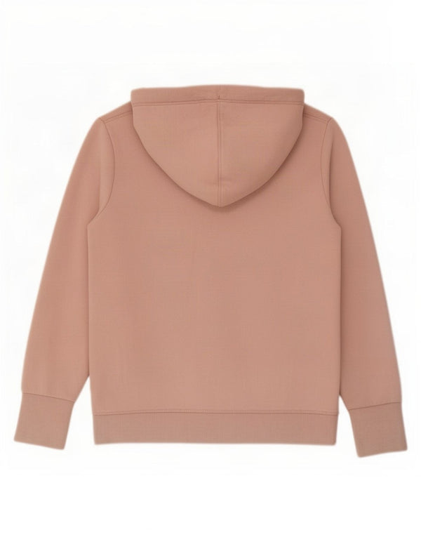 Superdry hættetrøje til kvinder med lynlås UK 14 Large Pink Bomuld