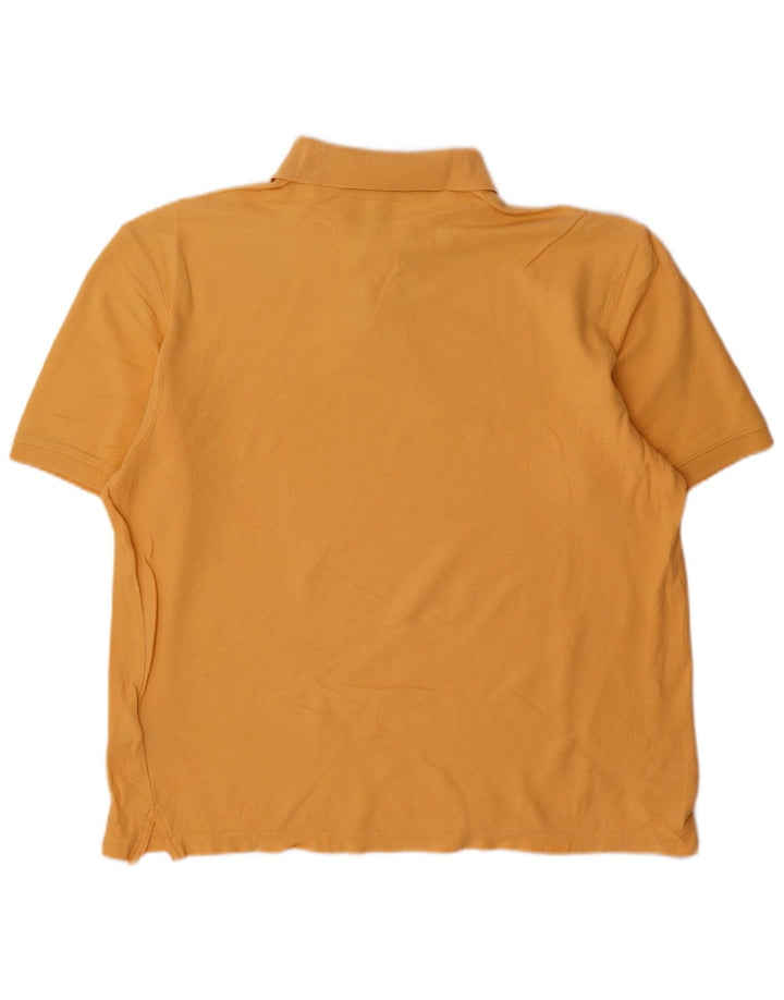 Eddie Bauer herre poloshirt Medium gul bomuld