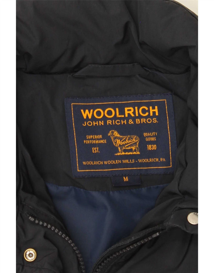 Woolrich Polstret Damejakke UK 12 Medium Navy Blue