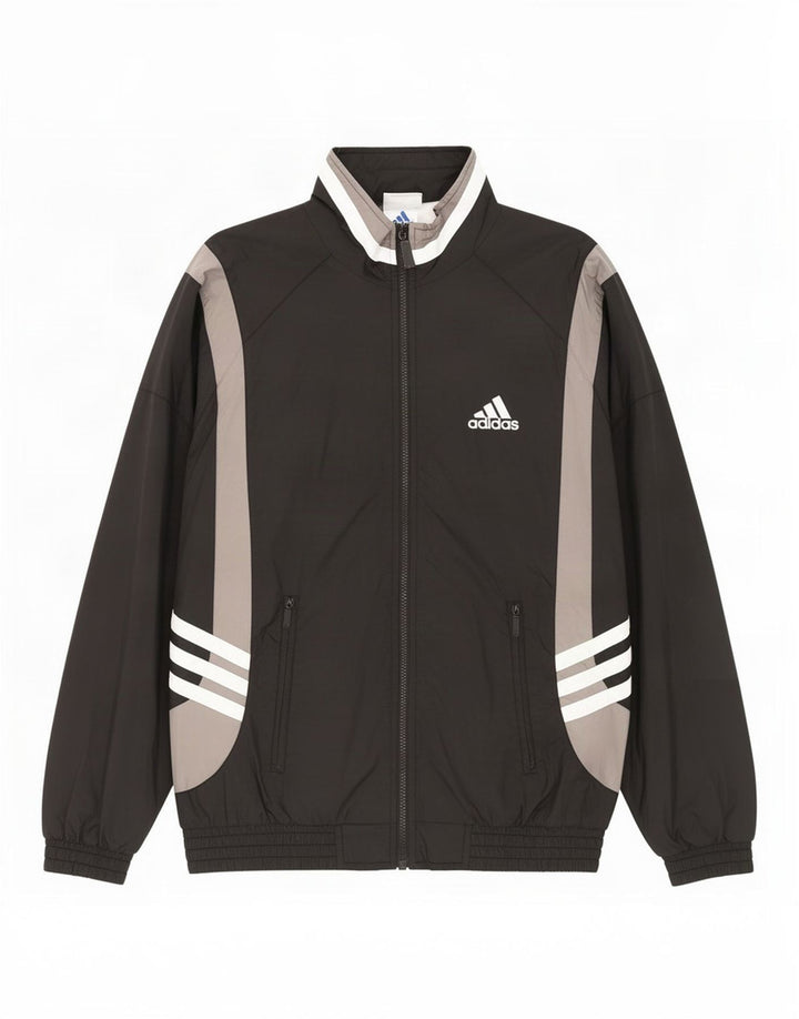 Adidas Træningsdragt til mænd Topjakke UK 38/40 Medium Sort Colourblock